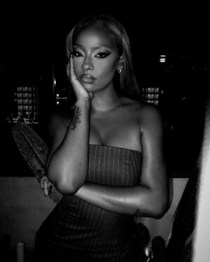 Justine Skye Instagram - femme noire.