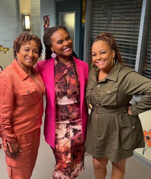 Tabitha Brown Instagram - Dear little Tab: It’s getting better and better🎉
🙌🏾🙌🏾OOOHHH GOD I THANK YOU🙌🏾🙌🏾🙌🏾
Thank you @kimfieldsofficial and @iamwandasykes for thinking of me❤️. I’m so grateful❤️. A time was surely had🙏🏾. Catch me on @theupshawsnetflix streaming now❤️ #tabithabrown #actress #grateful
