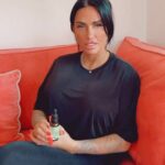 Katie Price Instagram - Been using @supremecbd over a year now and it’s been AMAZING for me to help with anxiety and stress 💚 they have 5 star rating on @trustpilot with over 7000 reviews,  it’s amazing for anxiety/stress any aches/pains and insomnia 💚  click link in my bio supremecbd.uk and save 40% with code Katie40 at checkout it’s amazing for anxiety 💚 #supremecbd #ad