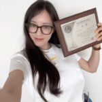 Hyomin Instagram - 술로 대상 타버리기 ˗ˋˏ🏆ˎˊ˗  #나는술로
