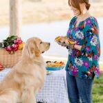 Ree Drummond Instagram - This started as a photo shoot for other things, but George took over and that’s all anyone is gonna look at, so please enjoy this photo of my only grandchild sitting politely and patiently in front of a platter of roasted chicken. My butthead country dogs could never…