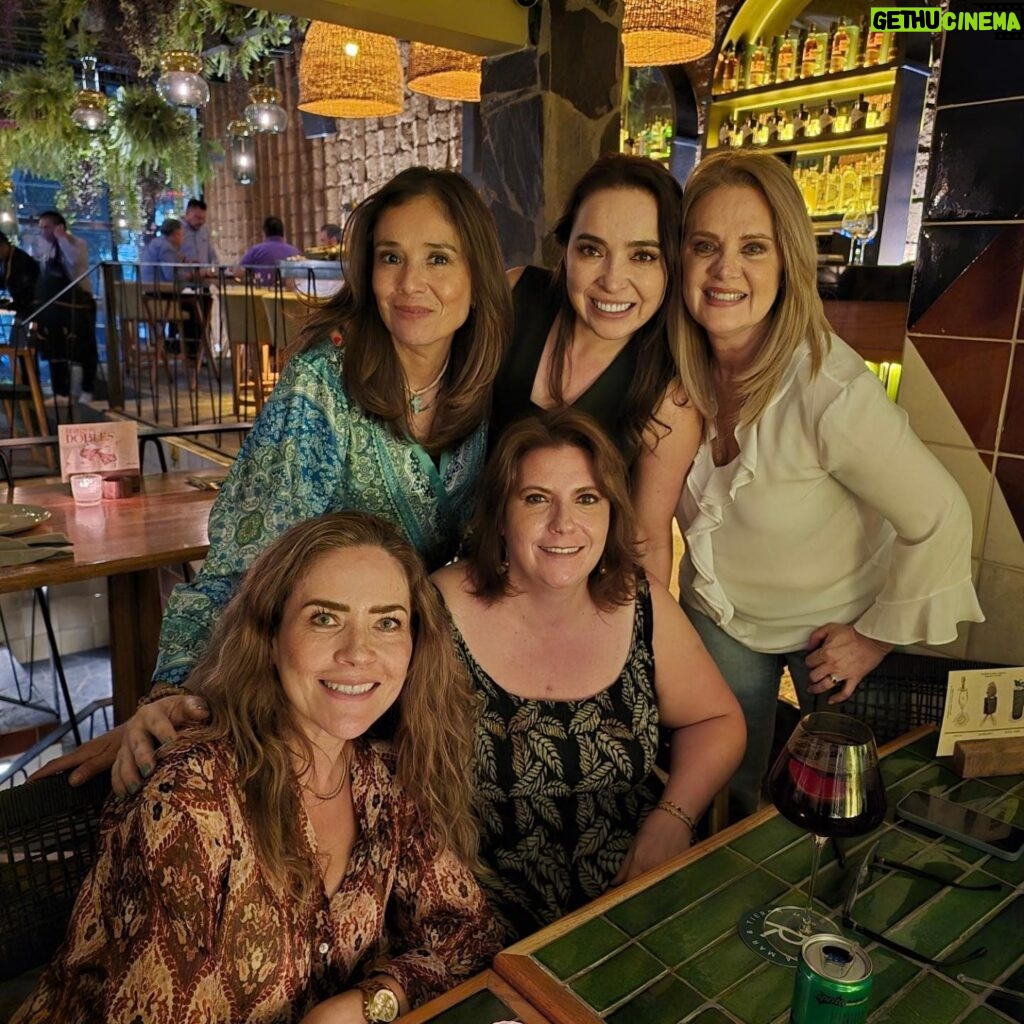 Erika Buenfil Instagram - Las quiero,  noche de chicas 🍷 @buyoyina @mary_felixm @ginesandraibarra @lawhite07