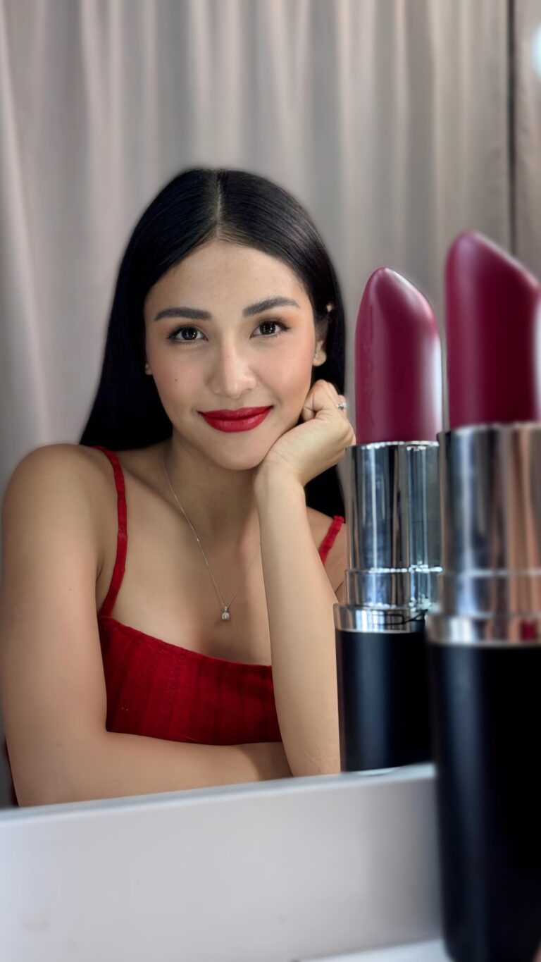 Sanya Lopez Instagram - If you’re bored of your own lipstick shade, try something different, something bolder. Something that feels better and lasts longer. That’s Macximal! 

#MACXIMAL #IWEARMAC #MACCOSMETICSPH