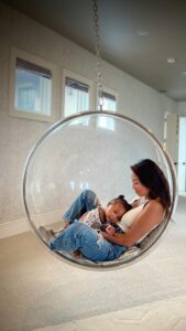Jeannie Mai Instagram - As soon as Monaco turned 2, I taught her to meditate. Meditating enhanced my life in such a tender way that I wanted to teach Monaco how to emotionally regulate as early as possible. At first, she didn’t want nothing to do with it..! Three months later, she not only asks for it, but she recently used it (watch til end) in the most wonderful way to calm her nerves. I’m moved to my core 🥹

I’m honored to teach lil Coco all of the magic she holds within herself 🙏✨