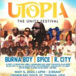 Spice Instagram - USVI the Queen is here I’m  performing tomorrow let’s goooooo💙💙💙