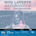 Mon Laferte Instagram - ¡Mon Laferte regresa al Auditorio Nacional! Continúa con su #AutopoiéticaTour! 🖤 ¡Aparten la fecha! 

#PreventaCitibanamex: 25 de abril.
Venta general a partir del 26 de abril.