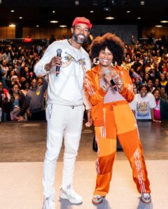 Tabitha Brown Instagram - Moma was right babe❤️

🎉🎉It’s our Anniversary 🎉🎉
26 years together and 21 years married today!!! Life is complete with you @teamchancebrown ❤️. We done messed around and got grown bae!!! Our marriage is officially drinking age 😂 .  I love you so much!! 
Here’s to forever babe 🥂 #happyanniversary #tabandchance #tabithabrown #chancebrown