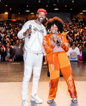 Tabitha Brown Instagram - Moma was right babe❤️

🎉🎉It’s our Anniversary 🎉🎉
26 years together and 21 years married today!!! Life is complete with you @teamchancebrown ❤️. We done messed around and got grown bae!!! Our marriage is officially drinking age 😂 .  I love you so much!! 
Here’s to forever babe 🥂 #happyanniversary #tabandchance #tabithabrown #chancebrown