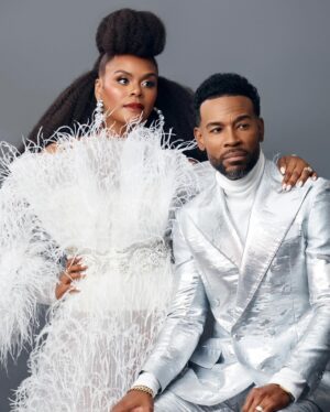 Tabitha Brown Instagram - Moma was right babe❤️

🎉🎉It’s our Anniversary 🎉🎉
26 years together and 21 years married today!!! Life is complete with you @teamchancebrown ❤️. We done messed around and got grown bae!!! Our marriage is officially drinking age 😂 .  I love you so much!! 
Here’s to forever babe 🥂 #happyanniversary #tabandchance #tabithabrown #chancebrown