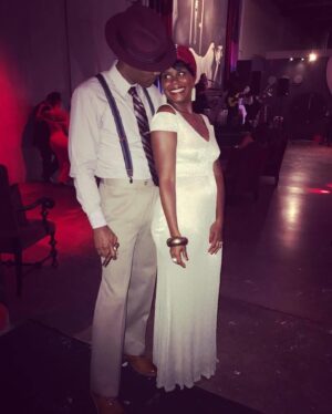 Tabitha Brown Instagram - Moma was right babe❤️

🎉🎉It’s our Anniversary 🎉🎉
26 years together and 21 years married today!!! Life is complete with you @teamchancebrown ❤️. We done messed around and got grown bae!!! Our marriage is officially drinking age 😂 .  I love you so much!! 
Here’s to forever babe 🥂 #happyanniversary #tabandchance #tabithabrown #chancebrown