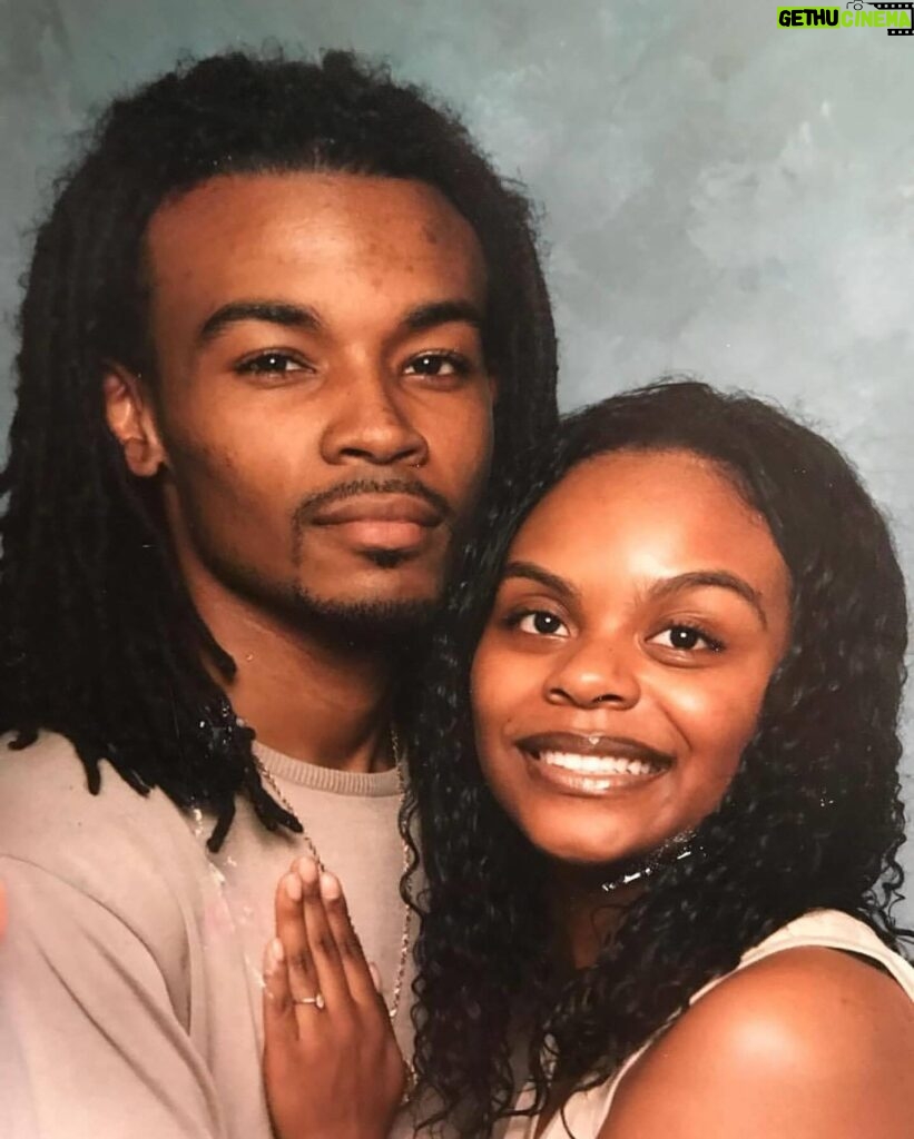 Tabitha Brown Instagram - Moma was right babe❤️

🎉🎉It’s our Anniversary 🎉🎉
26 years together and 21 years married today!!! Life is complete with you @teamchancebrown ❤️. We done messed around and got grown bae!!! Our marriage is officially drinking age 😂 .  I love you so much!! 
Here’s to forever babe 🥂 #happyanniversary #tabandchance #tabithabrown #chancebrown