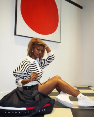 Justine Skye Instagram - ❣️ @tommyhilfiger

 #THPartner #TOMMYFamily
