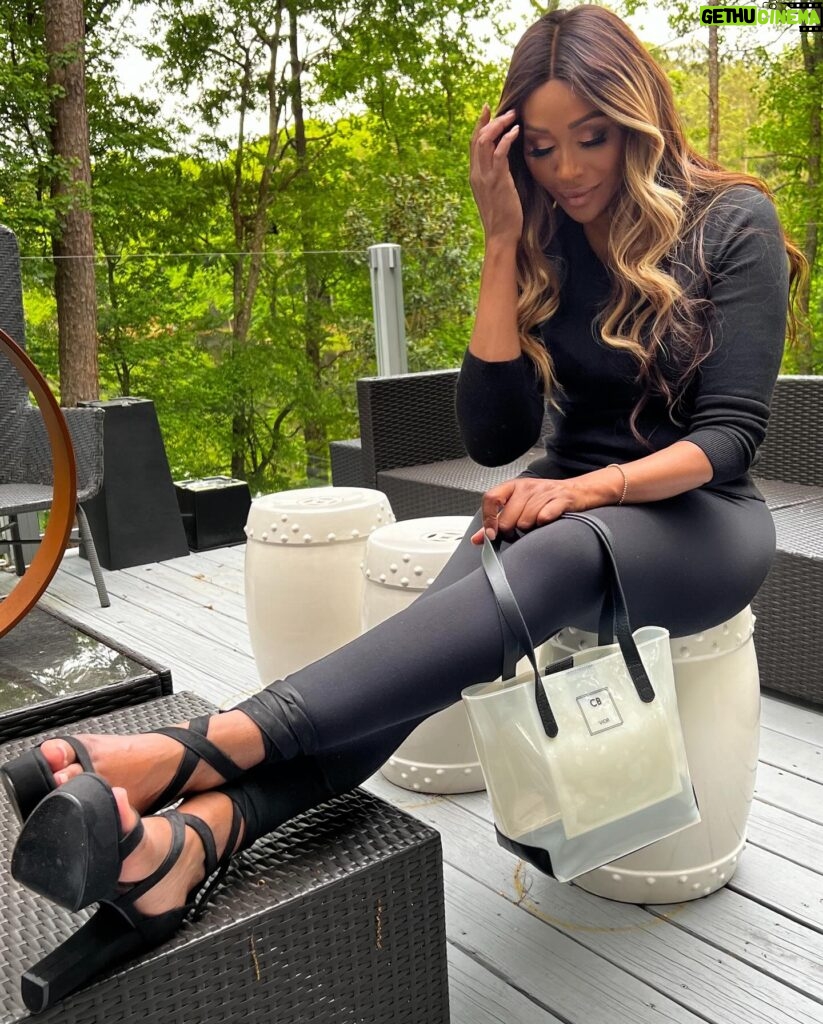 Cynthia Bailey Instagram - “secure the bag.”💋

@cbvior

#cbvior
#cbviorminibag
#positiveenergy 
#godswill 
#letsgo 
#lakebailey 
#cynthiabailey