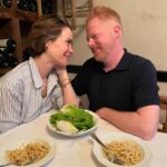 Sarah Paulson Instagram - She was nominated for her very first Tony Award this morning for her incredible performance in Broadway's “Appropriate,” it's Sarah Paulson! Over cacio e pepe and some very buttery bruschetta, Sarah tells me about returning to theater after a 10 year absence, her iconic collaborations with Ryan Murphy and the role she is most proud of. This episode was recorded at Via Carota in West Village, NYC.  🧈 🍝 🎬
 
The new episode of Dinners On Me is in the link in the bio—don't wait, give it a listen! ❤️