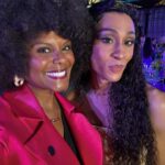 Tabitha Brown Instagram - Honored to have received the @mercyforanimals Love and Light award ❤️. Thankful to have my family and friends by my side tonight❤️. Here’s to spreading LOVE and LIGHT ❤️🙏🏾 #thankful #tabithabrown #vegans #plantbased 
Thank you @themichelelopez for my beautiful suit❤️ the pink was a hit!!