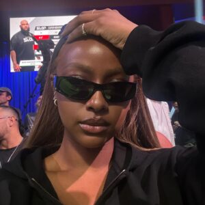 Justine Skye Instagram - going through the motions of i guess being blonde now?