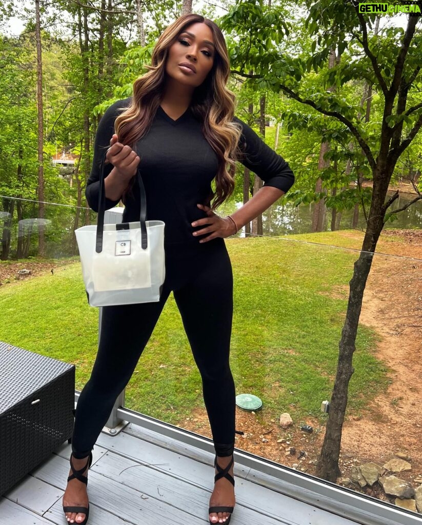 Cynthia Bailey Instagram - “secure the bag.”💋

@cbvior

#cbvior
#cbviorminibag
#positiveenergy 
#godswill 
#letsgo 
#lakebailey 
#cynthiabailey