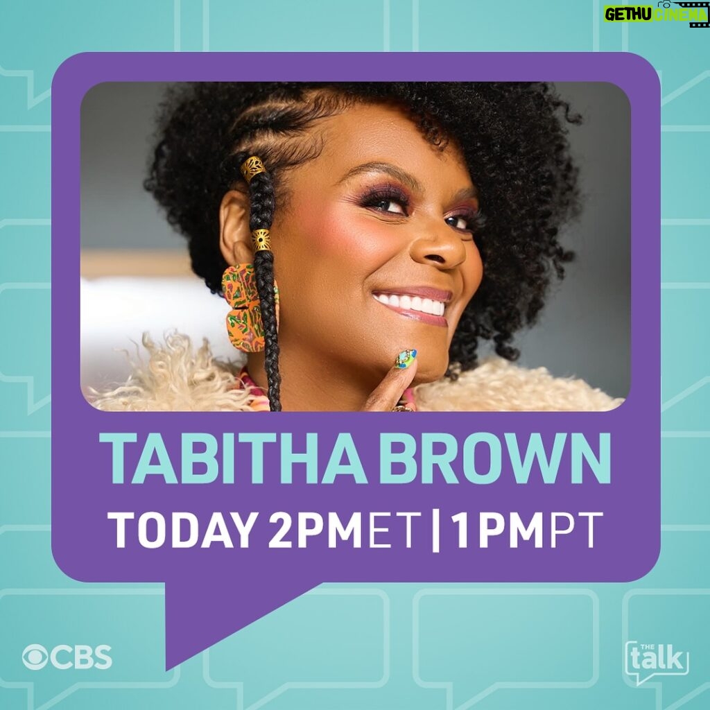 Tabitha Brown Instagram - Family catch me and Donna on @thetalkcbs today ❤️
🙌🏾OOHHH GOD I THANK YOU🙌🏾 @iamtabithabrown #spreadlove