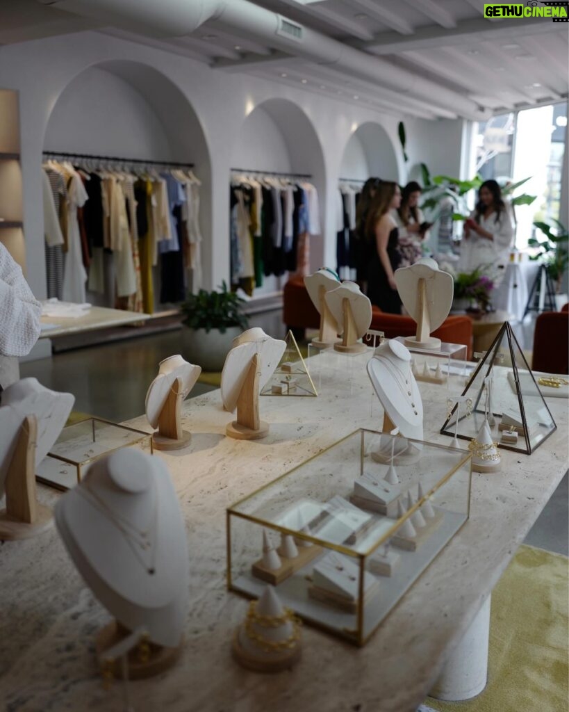 Nikki Reed Instagram - A beautiful @bayouwithlove pop up yesterday with @alc_ltd and quite a few familiar faces that came to say hello. We had so many great conversations about how to make the garment industry circular, and I am loving that this is a topic that even well established brands are exploring and leaning into with such determination and passion. We sipped on @absorb.more Restore   Calm   Energy while talking about needing sleep (story of my life right now!)-the benefits of nootropics and liposomal nutrients, sustainable jewelry and Mother’s Day popping up right around the corner. What a lovely day with lovely humans! So grateful to be surrounded by such a powerful group of ladies! Thank you all for coming! Til next time gals!
