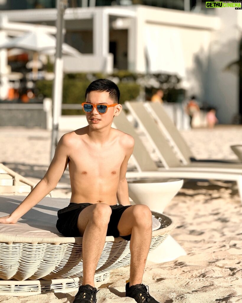 Jennylyn Mercado Instagram - My Jazzy's beach vibe only ☀️🏖️ #summer #jazzyboy