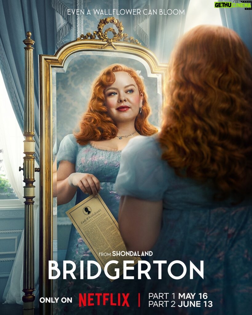 Nicola Coughlan Instagram - What should transpire once this author becomes the story? Bridgerton Season 3: Part 1 arrives May 16, only on Netflix.