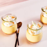 Martha Stewart Instagram - These individual cream "pies" get their silkiness from coconut milk and a zesty lift from limes. They're also fun to make, especially if you have kids who love spooning stuff into containers. Bake the graham-cracker crust and divide it into mini jars, add a tier of custard and another of whipped cream, and finish with toasted coconut flakes and more zest. Get the recipe at the link in our bio. 📷: @paolaandmurray recipe: @shirabocar food styling: @judy.kim prop styling: @tanyagraff1