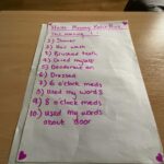 Katie Price Instagram - How cute is Harvey sending me his morning list he has done this morning ❤️