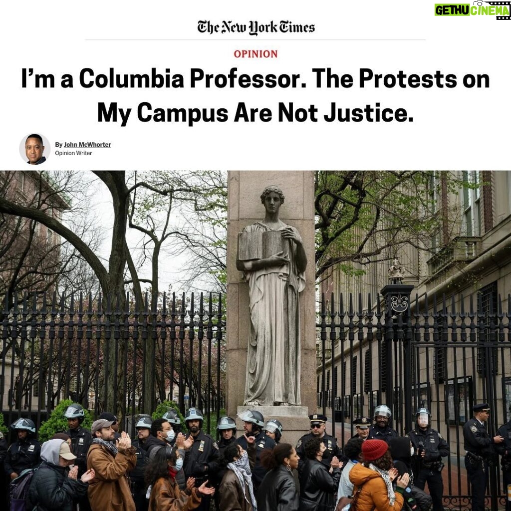 Mayim Bialik Instagram - The protests and encampments all over the country are taking on disturbing and astounding tones. The demands of the Columbia encampment (credit: The Free Press): “Their demands are that ‘Zionism’ be fully dismantled and that these schools embrace things like declaring Jerusalem the capital of Palestine. And this isn’t a make-peace group hoping for two states; for them, even talking to the other side is evil: ‘We, therefore, reject all collaboration and dialogue with Zionist organizations through a strict policy of anti-normalization. The liberation of Palestine requires the abolition of Zionism.’ “ Here’s a terrific op-ed by a non-Jewish liberal Columbia professor who explains what the difference is between protest and .. what’s actually going on. https://www.nytimes.com/2024/04/23/opinion/columbia-protests-israel.html?partner=slack&smid=sl-share