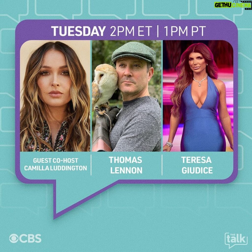 Camilla Luddington Instagram - I’m back to guest host this week!! @thetalkcbs