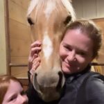 Sarah Drew Instagram - Happiest of all the happy places ❤️❤️❤️🐴🐴