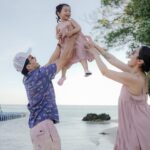 Jennylyn Mercado Instagram - My circle of strength, love, and laughter. 🤍 Ohana 🥰🏝️#dylanjaydeho #myloves 

📸 : @donniemagbanua
