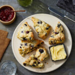 Martha Stewart Instagram - One thing to love about scones? They're usually easy and quick to make. In this recipe, sweet-tart fresh blueberries are showcased in every bite of these light, fluffy scones accented with lemon zest. Pair them with coffee for breakfast or brunch, or enjoy them for afternoon tea. Get the recipe at the link in bio. 📷: @bryangardnerphotography
