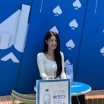 Cho Mi-yeon Instagram - 🩵선양 카지노 놀러오세요🐳🫶🏻☺️ @sunyang_returns @gs25_official