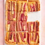 Martha Stewart Instagram - The secret to success with this stunning tart is blind-baking the crust. Pop it in the oven before making the filling—this helps it get firm and crunchy, which means you won't end up with a soggy bottom as the simple custard and scored rhubarb stalks get baked in. Get the recipe at the link in our bio. 📷: @ksears recipe: @sarahcarey1 food styling: @chrisnlanier prop styling: @suzie_myers