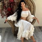 Lamitta Frangieh Instagram – Divine femininity in Liona set @urbnwhyt  100% cotton & embracing eco friendly practices 
.
.
.
#exotic #style #lifestyle #cottonsuits #beachstyle #dubai #summervibes #fresh #lamittafrangieh