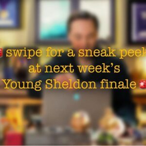Mayim Bialik Instagram - Repost @youngsheldoncbs: Unfortunately Sheldon hasn’t invented time travel yet, so we’ll just have to enjoy this sneak peek of the #YoungSheldon finale until next Thursday... @therealjimparsons