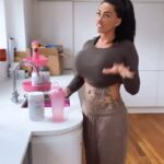 Katie Price Instagram - I’m loving the @rejuven8beautyco collagen and the reviews are AMAZING 😳👌🏼.
⭐️⭐️⭐️⭐️⭐️

So why am I taking collagen? And why should you supplement on collagen?

- healthier hair skin and nails 👱‍♀️🧴💅🏼
- ⁠reduces joint pain 
- ⁠promotes healthy heart ❤️
- ⁠great for gut health 👌🏼
- ⁠helps build muscle mass 💪🏼
- ⁠strengthens bones 🦴
- ⁠weight loss ⚖️
- ⁠reduce recovery time 🙌🏻
- ⁠anti ageing properties 💕
- ⁠it’s so so important for women if you want to look and feel younger! 
Plus so many more benefits and best of all...
- ⁠Rejuven8 tastes amazing! ❤️ ⭐️⭐️⭐️⭐️⭐️

Each drink tastes amazing and has 26g of collagen and 24g of protein per serving. Make sure you give it a try and use code KATIEP at rejuven8beauty.com to get your shaker free when you purchase any tub of collagen. 💕
Just add both to your basket and apply the code 🙌🏻
Keep me updated with your results too 🙌🏻 🥰
#AD #collagen #rejuven8 #beauty #beautywithin #gym #workout