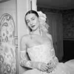 Vivienne Westwood Instagram - “When you meet someone who has the same curiosities as you, you feel closer to that person" – Eline.⁠
⁠
As an ode to affinity – and what that means to the individual – our couture campaign reveals a series of portraits of real people in Paris. Each couture gown serves as an extension of our their internal world; the values, confessions and longings they inhabit. ⁠
⁠
Photography by @kingsley_ifill⁠
Styling by @florahuddart⁠
Talent: @elinehoyois⁠
⁠
#VWBridal #WestwoodBridal