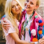 Fearne Cotton Instagram - It's not possible to fit one persons whole life, or what they meant to you, or the huge grief when they're gone into one tiny square on here, but I will try. 
I met this incredible woman @howtoglitteraturd 14 years ago (thanks to the wonderful @red.swan ) and i'm so grateful for every one of those years. I've spent all of today looking through so many photos of the brilliant, silly, magical and special times we spent together. When you were with her almost anything was possible. She would have an idea and two minutes later you'd be trying to plan how to bring it to life. She rarely took no for an answer in the best way possible; getting the best musicians out there to play at our charity festival for @coppafeel or convincing others to run marathons with giant boobs strapped to them. She lived fully, more than I've ever seen anyone live. 
I saw her cry once(I know there were other times with other friends of course), and I'm not saying that to encourage others to hold emotions in, I'm saying it because her magic was to always find another way. She saw small chinks of light as potential and opportunity. 
Her face was pure sunshine not only because she was as beautiful as an angel but also because she was kind and caring and vibrant. She asked me to design her a tattoo a few years ago and I'm proud to say a hand drawn trapeze artist sat across the scar on her chest. 
We talked about cats for way too long, talked about death (I was way too scared to talk about it before Kris taught me it was not just OK but necessary), ate cake together and sometimes sat in silence. I'm already running out of space here and theres so much more to say.
 So here we are, suddenly using words like 'was' instead of 'is' and pulling memories and photos out of the drawers. There's so much to celebrate and so much to mourn. I'm mostly thinking of Maren, Kris' twin. I love you mate. We are all here for you. 
This evening I will be lighting a candle for my dear mate who not only touched my life but saved many others. Kris, I love you. ❤️