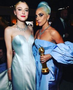 Dakota Fanning Instagram - This also happened. Congrats Gaga!