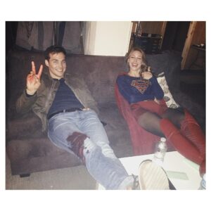 Melissa Benoist Instagram - 🚹🚺💙💜