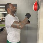 50 Cent Instagram - First day back training, now is a good time to stop acting like you want to fight. @bransoncognac @lecheminduroi