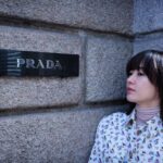 Asami Mizukawa Instagram - このツバメ柄のジャケットとパンツ、チェックのコート、フリンジのポシェット、全部気に入ってる。かなり好き。
milano🇮🇹 @prada 
#prada 
#mfw
