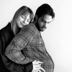 Melissa Benoist Instagram - A non-canine child is coming to our family very soon!!! 😱😆😭 @christophrwood has always been an old dad by nature but now he’s going to be a real one!