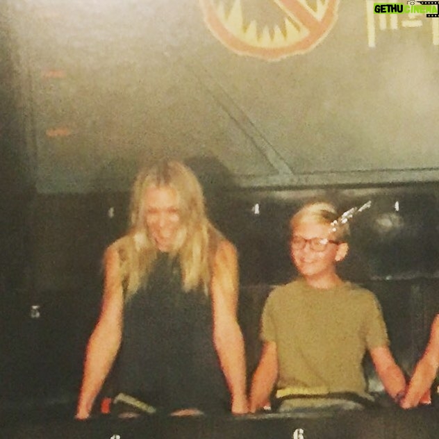 A.J. Cook Instagram - Happy 9th birthday Mekhai!!! You are the only person I would go on this terrifying Gaurdians Of The Galaxy ride for. I'm so grateful I get to be your mom and so proud of your enormously kind heart. 💙