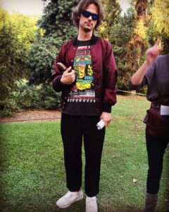 A.J. Cook Instagram - Happy birthday to the cooooooolest guy I know. 😎 @gublergram