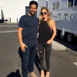 A.J. Cook Instagram - And that's a wrap on episode 1 of season 12! Welcome to the team @_adam_rodriguez #criminalminds #bts