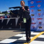 A.J. Cook Instagram - "Drivers, start your engines" A BIG thank you to @martinsville_speedway and @nascar for making this an unforgettable day!
