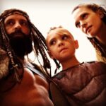 A.J. Cook Instagram - Viking Family.