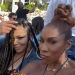 A.J. Johnson Instagram – A gorg evening at #Hollywoodbowl celebrating freedom with my ❤️@tishacampbellmartin . Y’all join the party LIVE on @cnn
#juneteenth